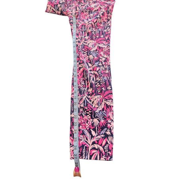 Lilly Pulitzer Navy Pink Resort Swing of Things Kelly Skinny Ankle Pant Size 2 - Picture 11 of 12